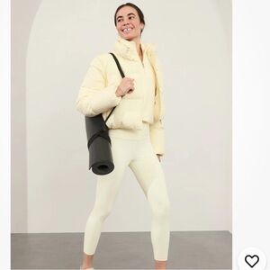 ATHLETA ELATION 7/8 IVORY LEGGINGS